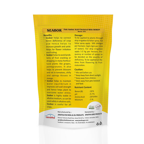 Janatha Agro-Seabor - Boron Fish Amino Acid Complex (B - 10%)